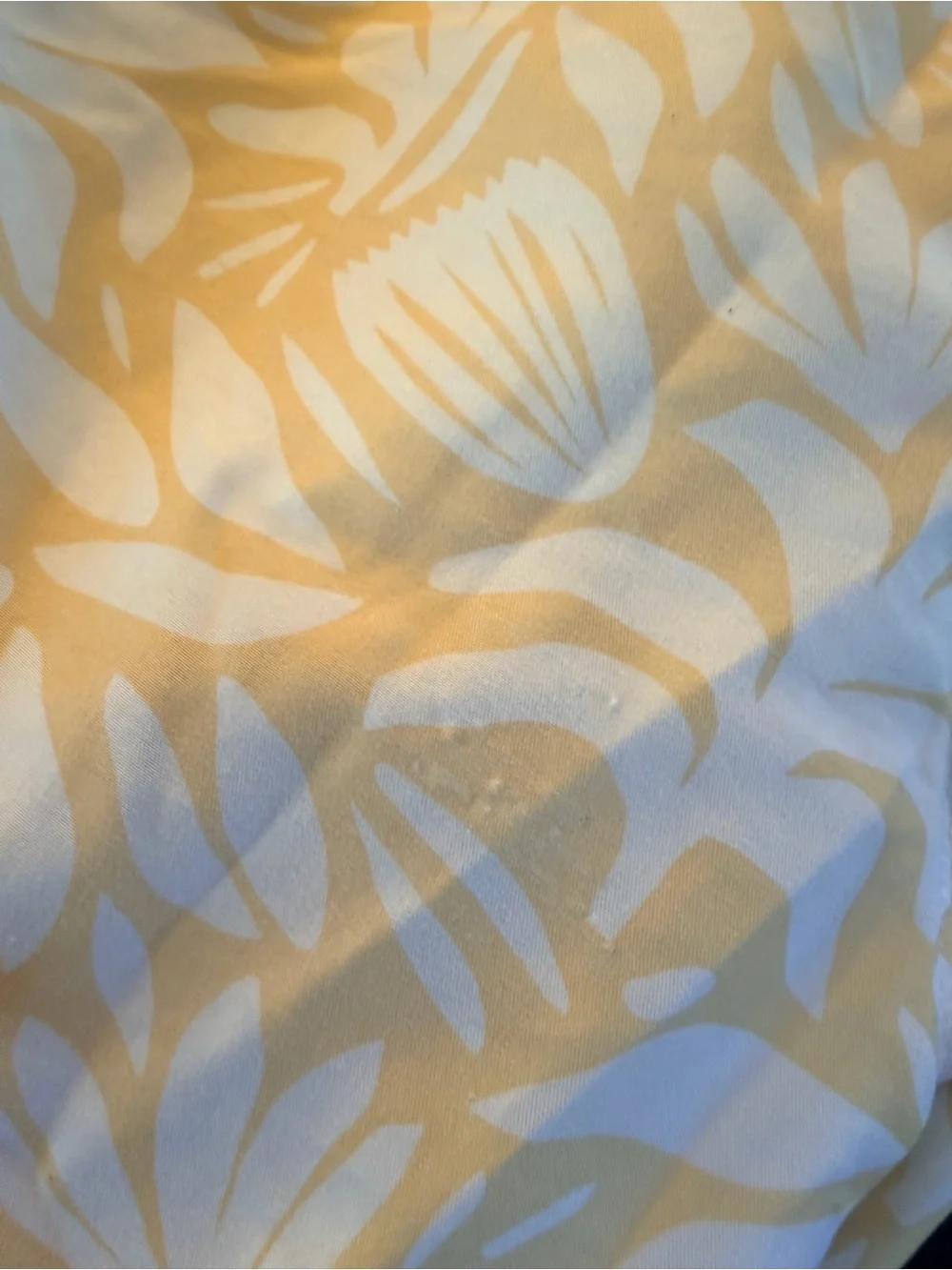 Allfenix men’s yellow Floral swim trunks